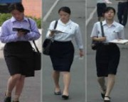 北朝鮮の女子大生
