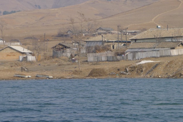 昨年10月に北朝鮮が開設した「清水観光特区」では3月末現在、全く工事が行われていない。