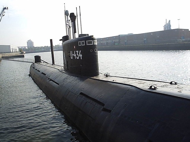 旧ソ連海軍の潜水艦「U-434」（画像：O de Andrade）