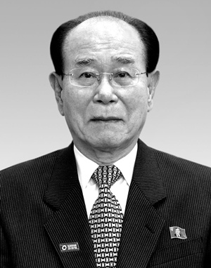資料写真：金永南（キム・ヨンナム）最高人民会議常任委員長