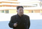 「12月6日少年団キャンプ場」を現地指導した金正恩氏（2016年12月7日付労働新聞より）