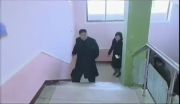 金正恩氏の現地指導（朝鮮中央テレビが報じた記録映画より）