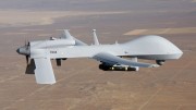 米軍の無人攻撃機MQ-1C「グレイ・イーグル」（米陸軍提供）