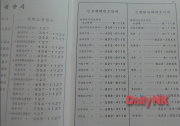 北朝鮮当局が今年6月に回収した電話帳には、様々な機関の電話番号が記載されている（画像：デイリーNKカン・ミジン記者）