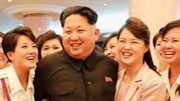 左からカン・ピョンヒ、金正恩、李雪主、玄松月の各氏（朝鮮中央テレビより）