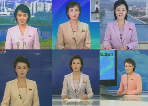北朝鮮の女子アナウンサー
