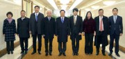 平壌に到着したベトナム外務省代表団（2019年2月13日付朝鮮中央通信）