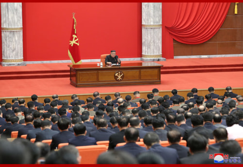 朝鮮労働党中央委員会第8期第1回総会（2021年1月11日付朝鮮中央通信）