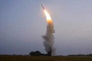 北朝鮮が9月30日に試射した新型地対空ミサイル（2021年10月1日付労働新聞）