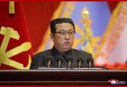 金正恩氏が北朝鮮軍第8回軍事教育活動家大会を指導した（2021年12月7日付朝鮮中央通信）