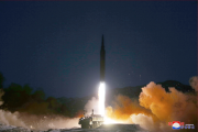 北朝鮮が11日に試射した極超音速ミサイル（2022年1月12日付朝鮮中央通信）