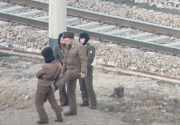北朝鮮軍の兵士（アリランday）