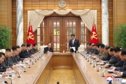 労働党第8期第10回政治局会議（2022年9月26日付朝鮮中央通信）