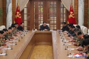 朝鮮労働党中央軍事委員会第８期第５回拡大会議（2023年3月12日付朝鮮中央通信）