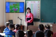 北朝鮮の小学校（写真：朝鮮の今日）