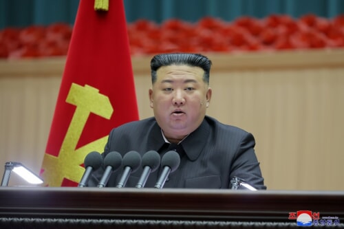 第5回全国母親大会に参加した金正恩氏（2023年12月5日付朝鮮中央通信）