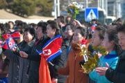 平壌での国際婦女節の祝賀行事（画像：労働新聞）