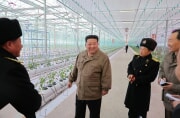 金正恩氏が観光段階に入った新義州温室騒動農場を現地指導した（2025年11月27日付労働新聞）