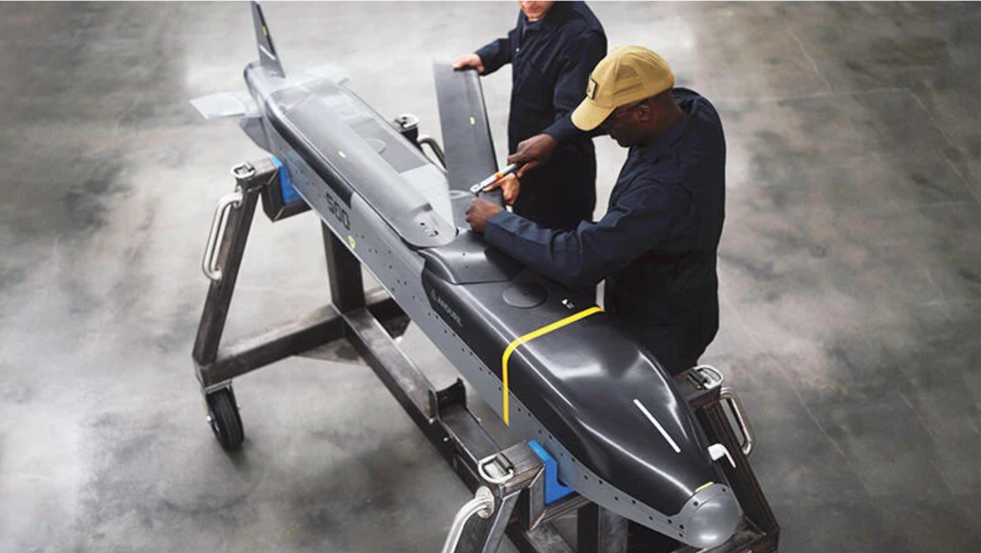 巡航ミサイル「バラクーダ500」（アンドゥリル提供）